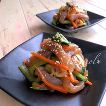 便秘解消に☆下ゆで不要で、お弁当にオススメ‼こんにゃくのニンニク金平