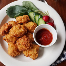 豆腐入りでふわふわ!チキンナゲット