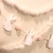 ふわかわ❤️ボンボンガーランド