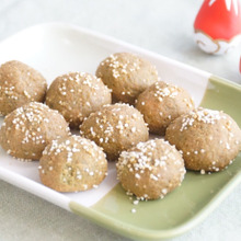 グルテンフリー♡きな粉抹茶スノーボール