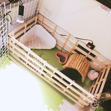 材料はすべてダイソー!すのこを使ってモルモットのサークル・ケージを手作り