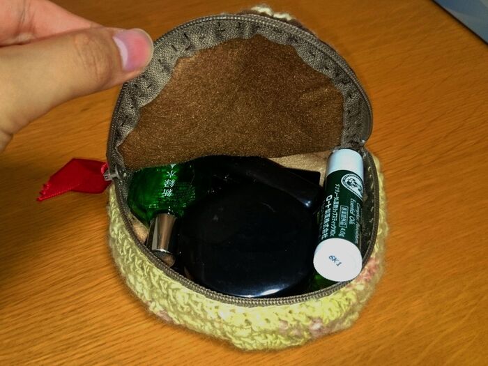 モチーフを縫い付けて完成!