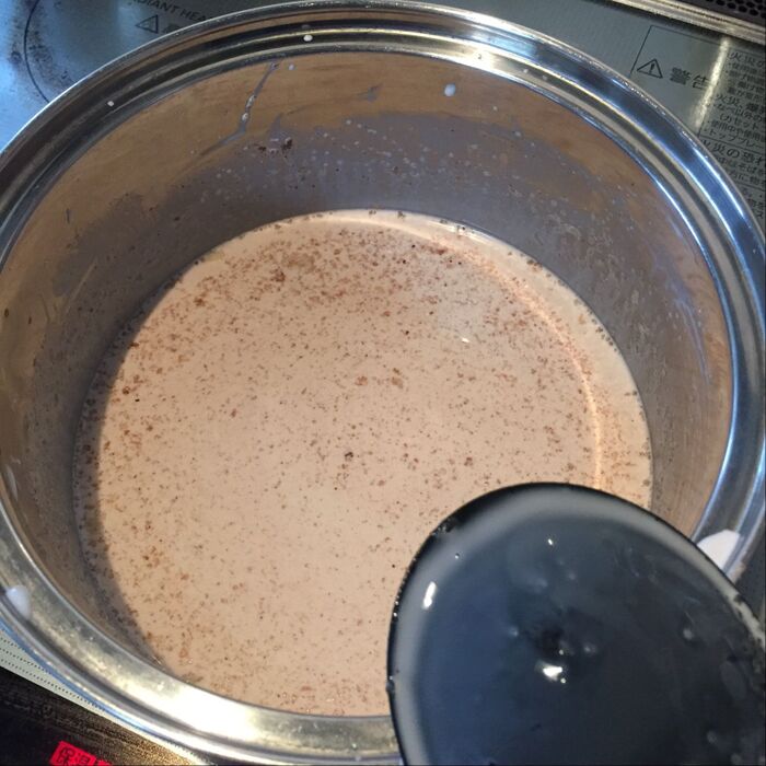 ①パンナコッタを作る