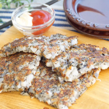 シャキ!モチ!れんこんガレット