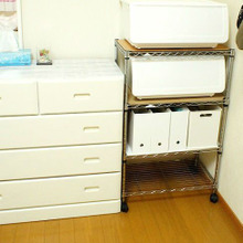 子供の洋服収納も楽になる★真っ白なニトリのばら売りシリーズ「フラッテ」