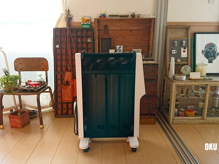 シンプルで暖かい♪オシャレなヒーター
