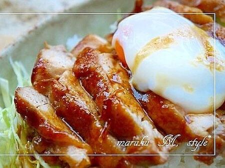 9.照り焼きチキンの丼バージョン