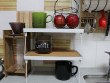 工具不要ワンコインリメイク!ダイソー「積み重ね収納棚」をちょこっと使いやすく