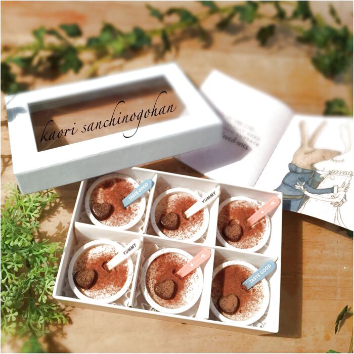 本命も❤️友チョコも❤️とろける美味しさ?ミニミニパンナコッタ