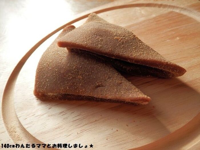 電子レンジで簡単★チョコレートの生八つ橋