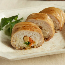 中身は味付け不要♪ 肉巻き恵方巻き