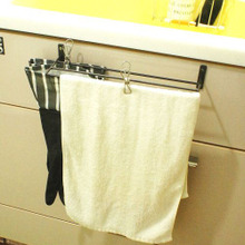 セリアのアイアンバーが便利★キャンドゥの定番ロングゴム手袋収納