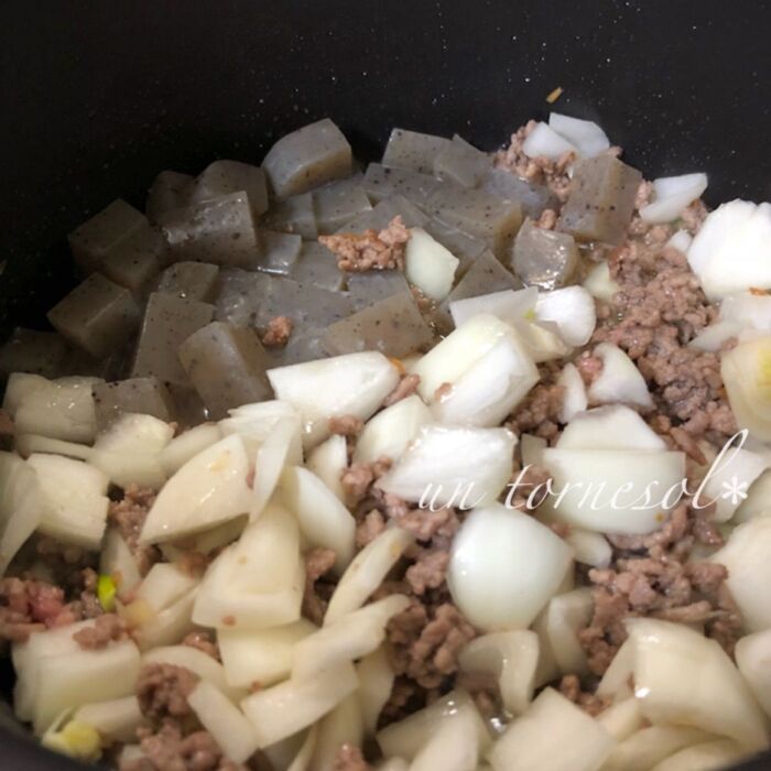 ③節分豆は戻さずにそのまま!