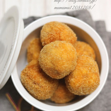 たまごの和風コロッケ。