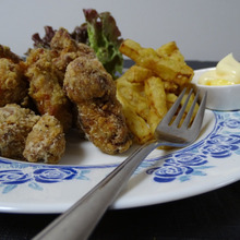 鳥唐 //// グリーンカレー風味