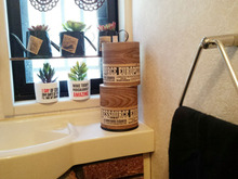 【100均リメイク】見せるトイレットペーパー収納