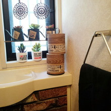 【100均リメイク】見せるトイレットペーパー収納