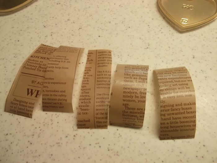 焼いている間に、ワックスペーパーを準備