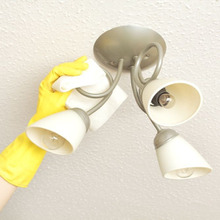 照明をキレイにして、部屋を明るく!その掃除方法とは?