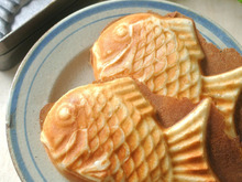 計量から15分で完成!卵,乳,小麦 不使用!米粉たい焼き♡