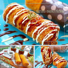 癖になる!食パンで作る*ツナマヨちくわのスティックおつまみ