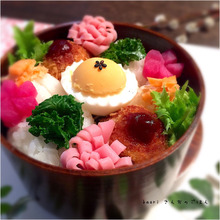 kaoriさんちのごはん お弁当シリーズ まんまる弁当〜カレーコロッケ