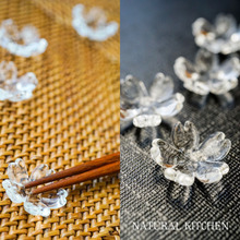 コスパ抜群!100円で得られる高級感☆ナチュキチのガラスの箸置き