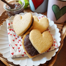 和菓子好き男子に♡餡バタークッキー