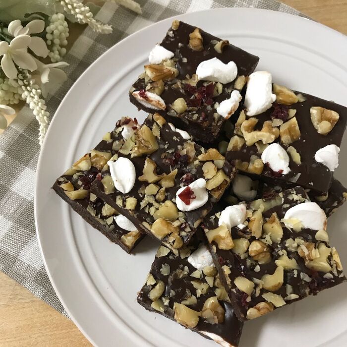 手軽で簡単♩タブレット仕立ての生チョコ