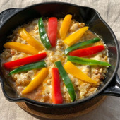 フライパン1つでできるワンパン料理 カレーパエリア
