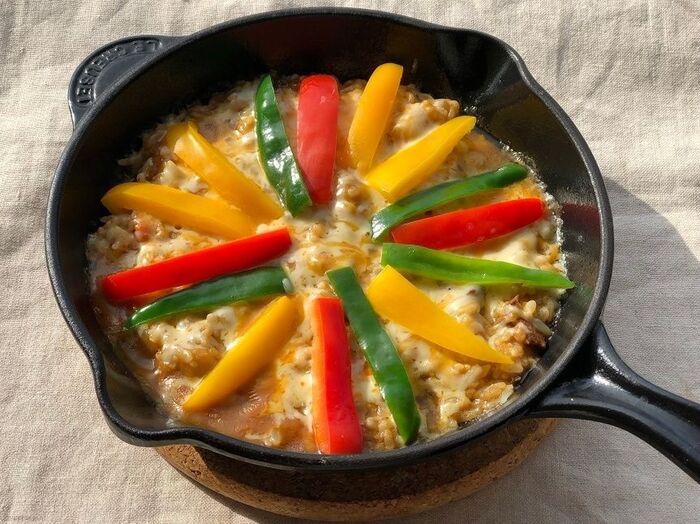 フライパン1つでできるワンパン料理 カレーパエリア