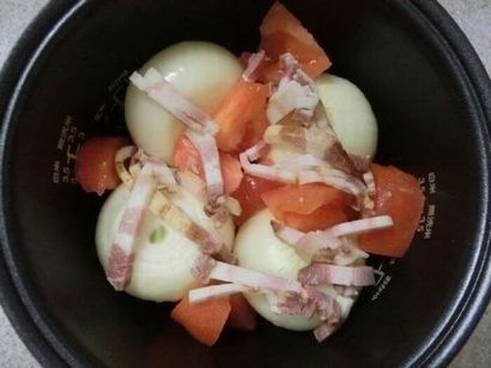 2.材料を入れる