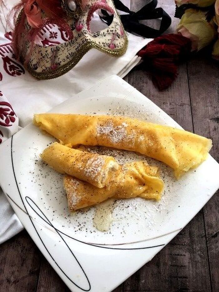 イタリアのクレープは優しいお味でおもしろネーミング!!