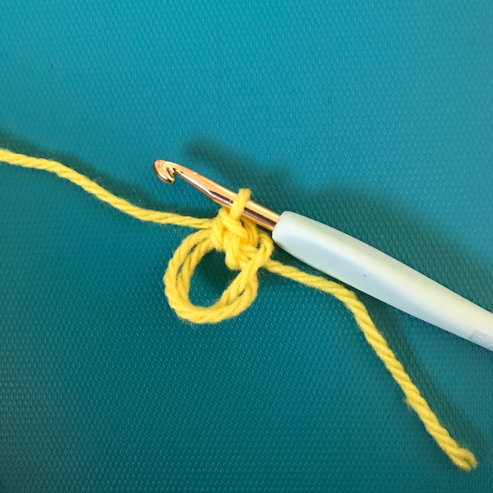 輪編みの基本2