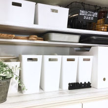 【セリア&ダイソー&ニトリ】食器棚上をスッキリ収納♡