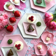 ナチュキチの可愛くっておしゃれなプレートでラブリーな春のお茶会❤