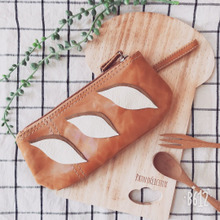 ダイソーポーチをフランスパンポーチに簡単リメイク♪