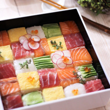 押し型がなくても作れる華やか「モザイク寿司」
