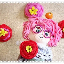 簡単工作☆お花紙と折り紙で作る可愛い椿のお花