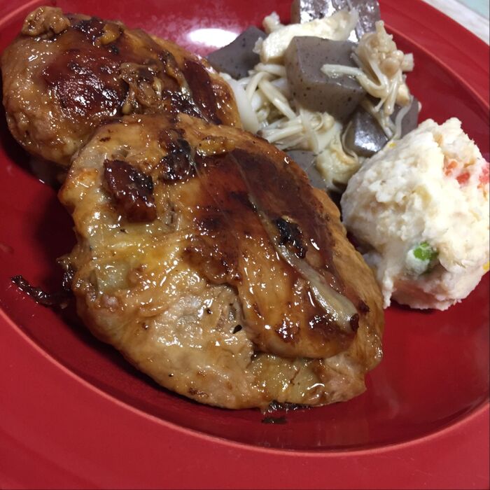 肉×肉!肉離れしないれんこんバーグ