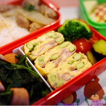 食べ応えありの玉子焼き