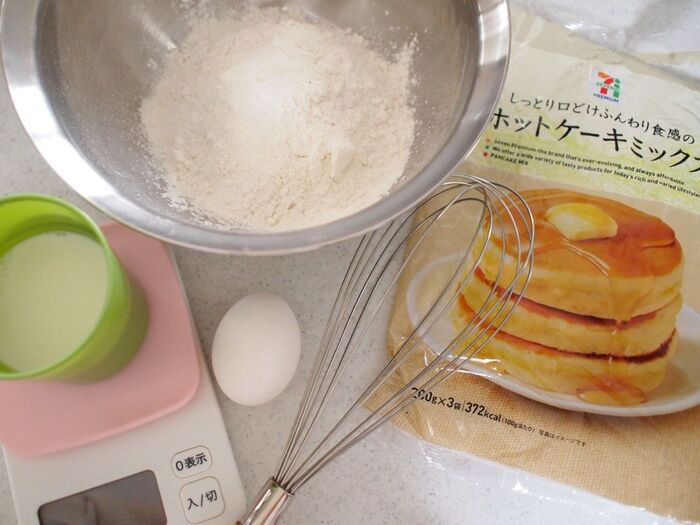 お好みのホットケーキミックスを見つけてください☆
