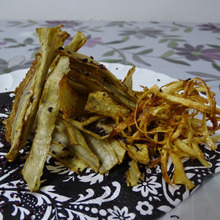 牛蒡と遊ぶ /// その2 付箋・・・ゆかりちゃんを誘う