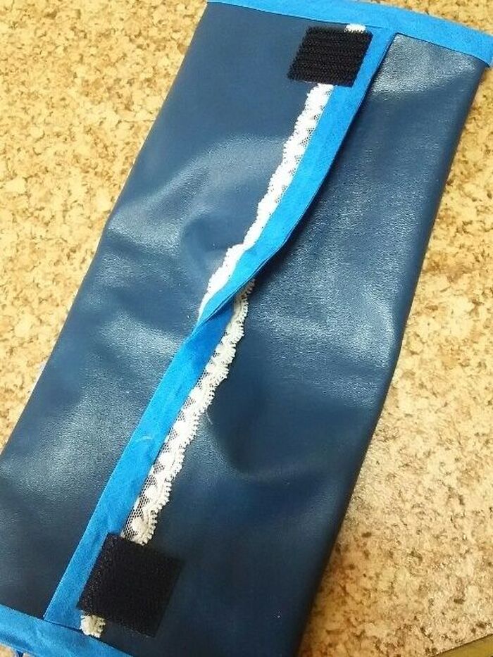 針と糸を使わずに裁ほう上手を使ってティッシュポーチ