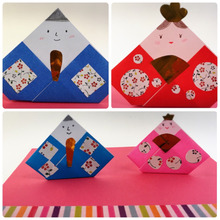 親子で楽しく☆折り紙で簡単可愛いおひな様