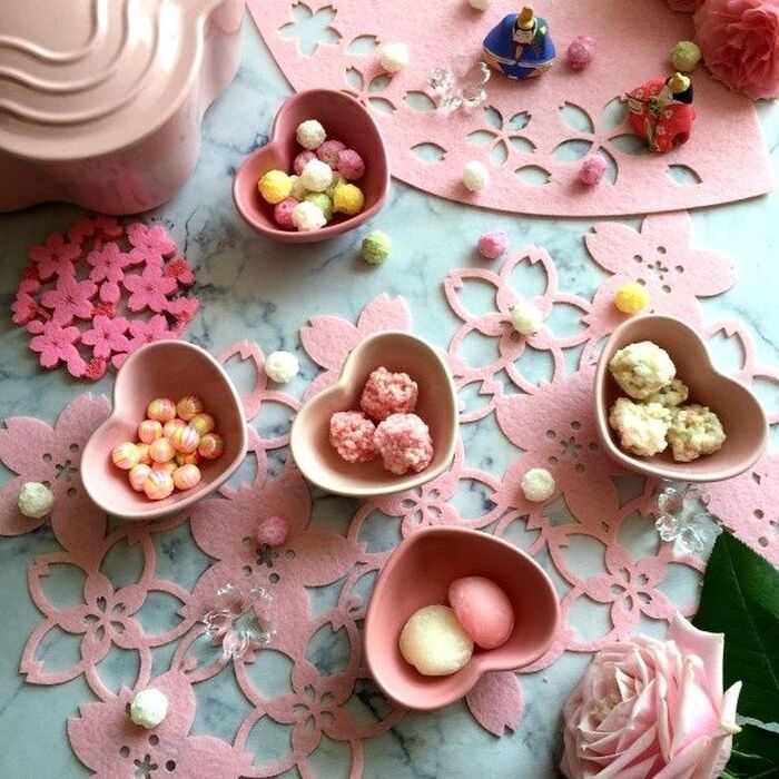 ピンク好きにはたまらない~❤セリアのさくら雑貨