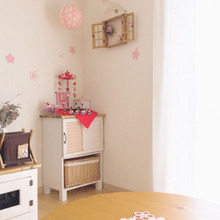 セリアグッズに一工夫♪ひなまつりインテリア