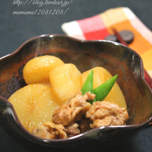 基本の和食・鶏大根。