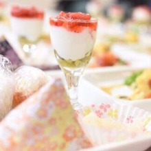 ヨーグルトで三色デザート