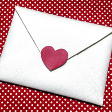 クッションマットでラブレターポーチをハンドメイド